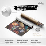 Sapphire Bloom Canvas art - Image 13