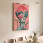 Mindful Bloom canvas Art - Image 2