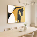 Stallion Silhouette canvas Art - Image 2