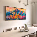 Citadel Sunset Jewel Canvas art - Image 2