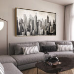 Tribal Harvest Glyph Canvas art - Image 2