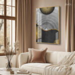 Aurelian Rings Acrylic Wall Art - Image 2