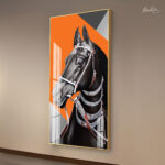 Orange Regalia Acrylic Wall Art - Image 2