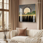 Glimmering Abyss Acrylic Wall Art - Image 2