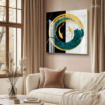 Dual Koi Acrylic Wall Art - Image 2