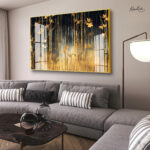 Gilded Grove Acrylic Wall Art - Image 2
