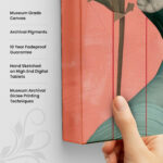 Mindful Bloom canvas Art - Image 3