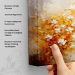 Blossom of Autumn Light canvas Art - Image 3