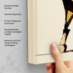 Stallion Silhouette canvas Art - Image 3