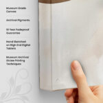 Eclipse Whispers  canvas Art - Image 3