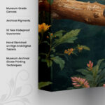 Pastel Parrot Canvas art - Image 3