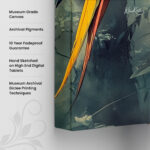 Scarlet Macaws Canvas art - Image 3