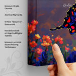 Vibrant Butterfly Canvas art - Image 3
