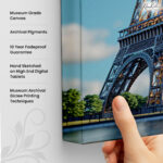 Paris Blue Sky Canvas art - Image 3