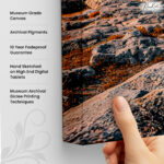 Parthenon Golden Hour Canvas art - Image 3