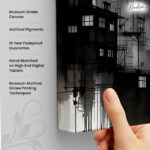 Solitary Urban Fog Canvas art - Image 2