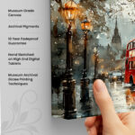 Sienna Turban Queen Canvas art - Image 3