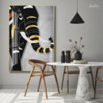 Golden Trunk Acrylic Wall Art - Image 3