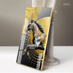 Golden Ascent Acrylic Wall Art - Image 3