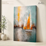 Dreamy sailboat canvas Art - Image 4
