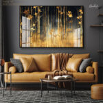 Gilded Grove Acrylic Wall Art - Image 4
