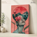 Mindful Bloom canvas Art - Image 4