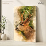 Nature's Majesty deer canvas Art - Image 4