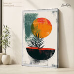 Sunset Serenity Still Life canvas Art - Image 4