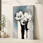 Whispers of White Canvas art - Image 4