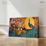 Moonlit Peacock Canvas art - Image 4
