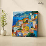 Cinque Terre Palette Canvas Wall art - Image 4