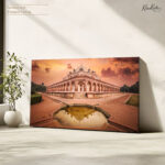 Tribal Woodland Bear Canvas art - Image 4