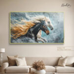 Wild Freedom horse canvas Art - Image 5