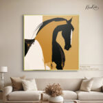 Stallion Silhouette canvas Art - Image 5