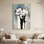 Whispers of White Canvas art - Image 5