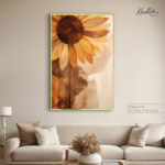 Golden Petal Sunflower Canvas art - Image 5