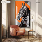 Orange Regalia Acrylic Wall Art - Image 5