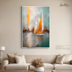 Dreamy sailboat canvas Art - Image 6