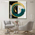 Dual Koi Acrylic Wall Art - Image 7