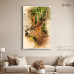 Nature's Majesty deer canvas Art - Image 6