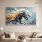 Wild Freedom horse canvas Art - Image 6
