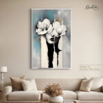 Whispers of White Canvas art - Image 6