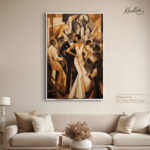 Bold Tango Couple Artwork canvas art - Image 6