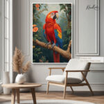 Pastel Parrot Canvas art - Image 6