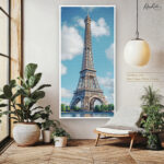 Paris Blue Sky Canvas art - Image 6