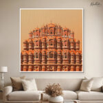 Jaipur Wind Palace Canvas Wall art - Image 5