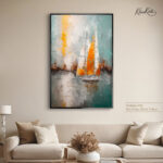 Dreamy sailboat canvas Art - Image 7