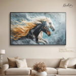 Wild Freedom horse canvas Art - Image 7