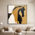 Stallion Silhouette canvas Art - Image 7