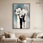 Whispers of White Canvas art - Image 7